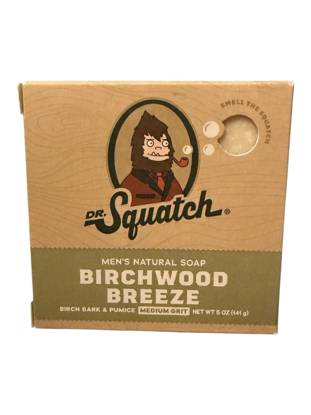 Dr. Squatch Birchwood Breeze Men's Natural Soap - Green
